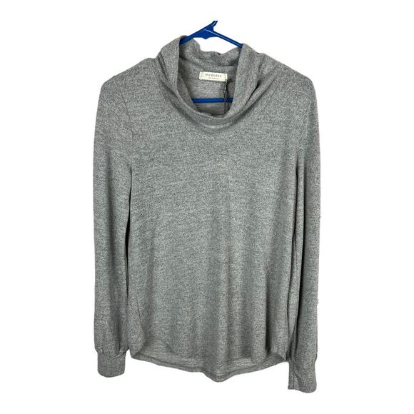 Mododoc Los Angeles NWT new Gray Cowell neck shirt sweater S Small Comfy Cozy - Picture 1 of 8